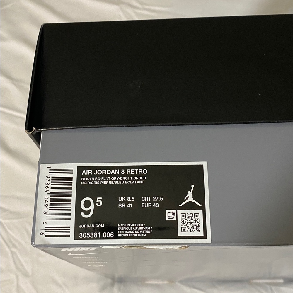 Air Jordan 8 Retro Aqua - Picture 9 of 9